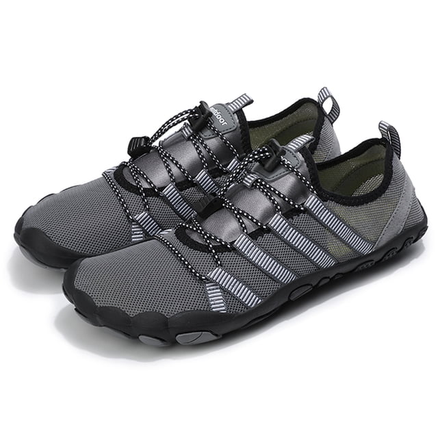 Zapatos de agua para surf y snorkel zapatillas transpirables con cinco dedos para vadear zapatos acuáticos de secado rápido para hombres y mujeres