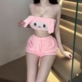 thumbnail image 2 of Lin Linting japonés suave chica lindo puro deseo pijama sexy dulce lencería caliente pasión conjunto 2456, 2 of 5