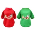 thumbnail image 4 of BNNG Christmas Pet Pajamas Plaid Pet Christmas Sweater Christmas Day Small And Medium Cats And Dogs Pet Christmas Sweatshirts Cartoon Dog Print Christmas Sweater Personalized Pet Christmas Sweater, 4 of 5