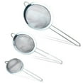 thumbnail image 3 of Procizion MSPROC Stainless Steel Fine Mesh Strainers for Colander Sieve - Set of 5, 3 of 9