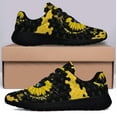 thumbnail image 3 of Let It Be Hippie Shoes Sneakers for Women Men Black Size 4, 3 of 7