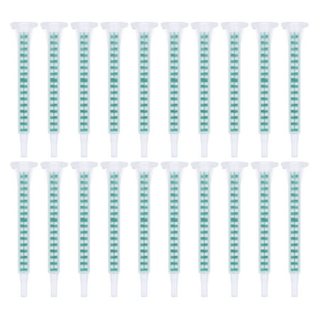 

50pcs AB Glue Mixing Tube Mixing Nozzle Tube Nozzle Filling Glue Mixing Tube