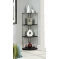 thumbnail image 3 of Convenience Concepts Designs2Go Four-Tier Corner Shelf in White Wood Finish, 3 of 5