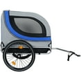 thumbnail image 4 of Large Folding Bike Trailer Dogs â 66LB Capacity All-Terrain Pet Carrier Durable Steel Frame for Cycling Jogging Camping & Outdoor Adventures, 4 of 18