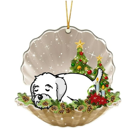 

Veki 2022 New Seafood Shell Dog Christmas Funs Pendant Cartoon Christmas Tree Pendant Christmas Decoration Pendant Christmas Home Decoration Pendant Wreaths for Decorating Christmas Stairs