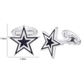 thumbnail image 3 of Yoursfs Blue Five Star Cuff Links For Men Set Novelty Cufflinks Mens Business Accessory for Shirt Fathers Day Gifts, 3 of 6