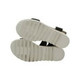 thumbnail image 4 of Sun + Stone Womens Melanyy Faux Leather Open Toe Wedge Sandals, 4 of 4