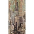 thumbnail image 3 of Burghardt, James 9x14 Black Modern Framed Museum Art Print Titled - Washed Skyline II, 3 of 5