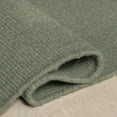 thumbnail image 2 of Rugs USA Elowen Double Striped Wool Area Rug, 8' 6" x 11' 6", Elowen Sage Green, 2 of 8