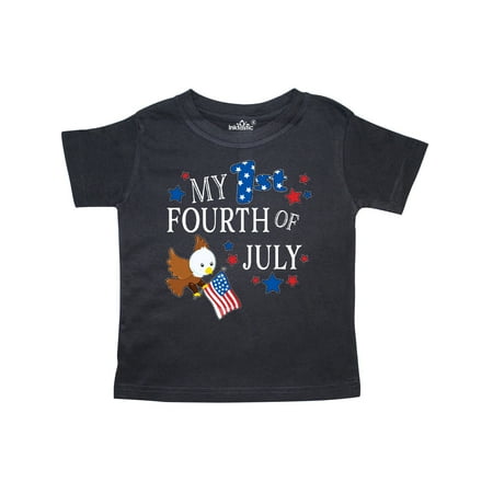 

Inktastic My First Fourth of July- eagle Gift Toddler Boy or Toddler Girl T-Shirt