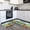 Green, variant on Whale Penguin 2 Pieces Non-Slip Kitchen Mat Set, Coastal Ocean Iceberg Cute Cartoon Soft Door Mat with Rubber Backing, Dirtproof Rugs for Entrance Doorway, 15.7 x 47.2in