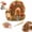Village 3D Fabric Poke Art Kit - Snail Mail, variant on Whimsical Village 3D Fabric Poke Art Kit, Cottage Poke Art Crafts | Puncture Sewing Craft for Adults, Rabbit Floral Mushroom Bookshelf Decor, Handmade Birthday Christmas Halloween Gifts(Snail Mail)