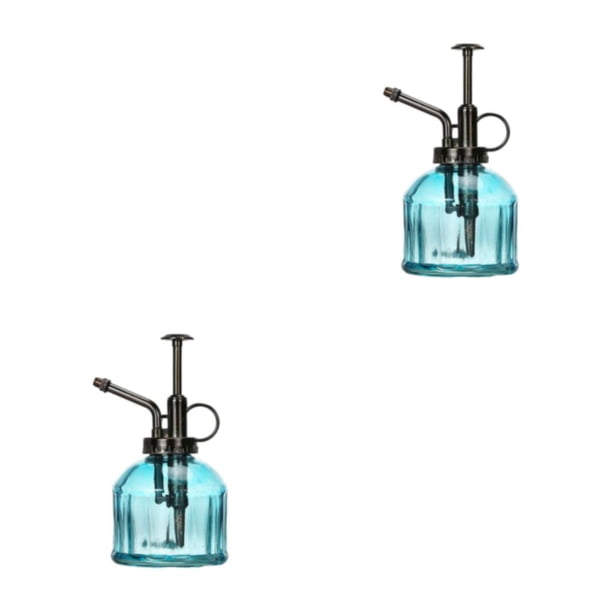 Injueey Regadera pequeña - Plantas de interior Distribución uniforme del agua Estilo nórdico azul 2Conjunto