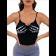 thumbnail image 1 of Camisola Corta Sin Mangas con Estampado de Calavera de Halloween para Mujer Negro XL, 1 of 8