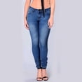 thumbnail image 7 of Akiihool Jeans for Women Stretchy Women's Strtchy Bootcut Straight Leg Jean (Blue,XS), 7 of 7