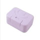 thumbnail image 1 of Matsuzay Caja de jabón de viaje a prueba de agua, soporte para baño, con tapa a prueba de fugas, bloqueable, plástico encantador Juegos de accesorios de baño Púrpura, 1 of 6