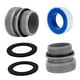 thumbnail image 4 of Conector del kit de conversión de manguera de filtro de 1 1/4" a 1 1/2" Reemplazo del adaptador de manguera de filtro de piscina Piezas de repuesto Estilo B, 4 of 8