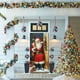 thumbnail image 5 of Decoraciones de Puerta de Navidad Cortinas de Puerta de Nochebuena Decoración de Fiesta de Festival Puerta de Santa Claus Colgando con Mercancías Decoraciones de Fiesta de Navidad, 5 of 6
