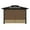 Brown and Khaki, variant on Aoodor 10' x 10' Gazebo Curtain Set Protecting Privacy Side Walls 4 Panels, Curtain Only - Brown and Coffee