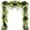 White, variant on Babibeauty 5 Pcs Artificial Wisteria Garland Total 32.8Ft Wisteria Vine Rattan Fake Wisteria Vine Flower Garland for Wedding Garden Outdoor Decor (White)
