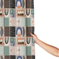 thumbnail image 4 of XMXT Waterproof Shower Curtain Liner with Iron Hooks, Abstract Art Geometric Prints Shower Curtains for Bathroom Decor Accessories, 72 x 72 inches, 4 of 8