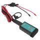 thumbnail image 1 of Cargador De Teléfono Para Motocicleta, DC12-24V Adaptador USB Dual A Prueba De Polvo Ignífugo Con Voltímetro Para ATV ANGGREK Motorcycle Phone Charger, 1 of 8