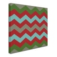 thumbnail image 3 of Trademark Fine Art "Xmas Chevron 7" Canvas Art by Color Bakery, 3 of 4