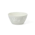 thumbnail image 5 of Martha Stewart Maiden Crown 12-Piece Sage Green Dinnerware Set – Vegan Bone China Ceramic Plates & Bowls – Floral Design – Service for 4, 5 of 10