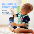 thumbnail image 6 of Mollcity 16oz Stainless Steel Insulated Flask w/Straw & Leak-Proof Lid | 3D Print Design | Durable Coating | School/Sports/Outdoor (Dinosaur Blue), 6 of 7