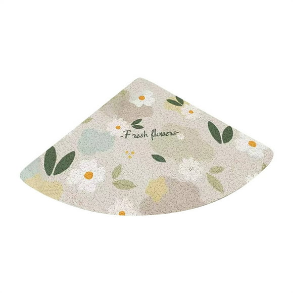 DBSFVPUS Bathroom Products for Women Corner Shower Mat Non Slip Bath Mat Pvc Loofah Shower Floor Mats for Showers Bathmat with Drain Holes Anti Slip Shower Mat for Bathroom Floor Tub Elderly