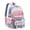 Blue pink_Large, variant on School Backpack Casual Laptop School Bag with Pins and Pendant for Student