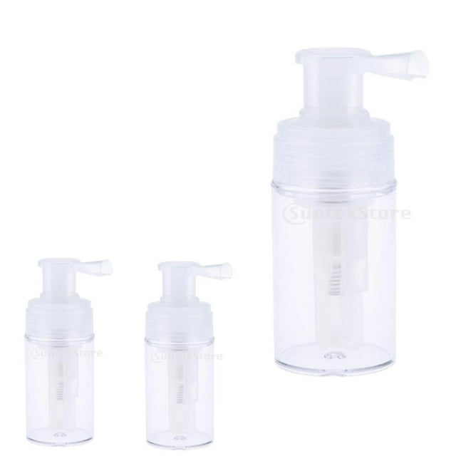 2 / 3 / 4 / 5 Pedazos Botella de Spray 110ml Tubo de Polvos Recipientes Cosméticos Envase de Peluquería - 3pcs Yuyangstore Botella de spray de polvo