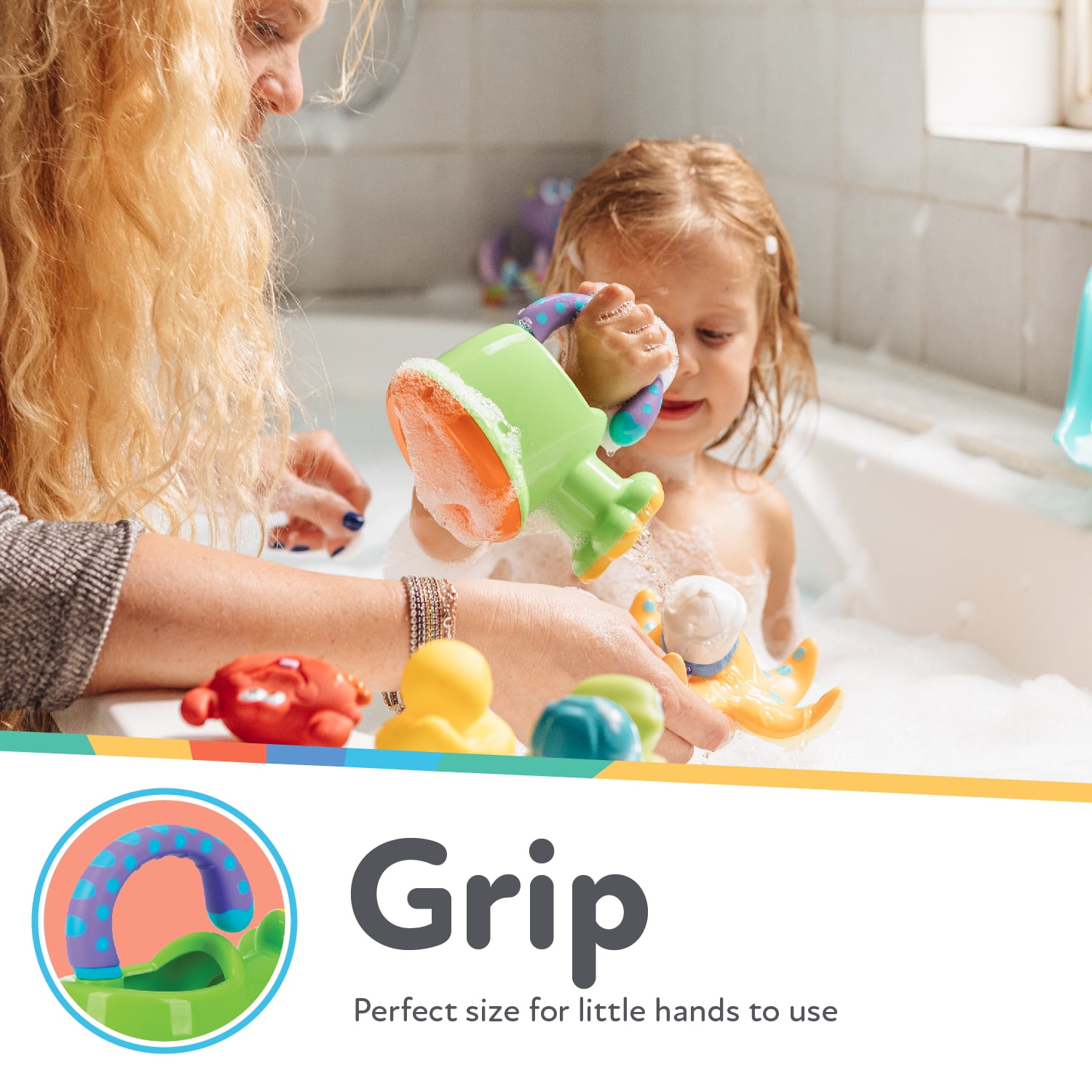 Nuby Watering Can Bath Toy