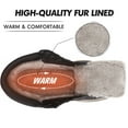 thumbnail image 4 of Mishansha Women Men Winter Ankle Boots Waterproof Non-Slip Snow Boots, 4 of 8