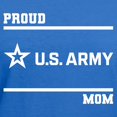thumbnail image 3 of CafePress - Proud Army Mom White T Shirt - Women's V-Neck Dark T-Shirt, 3 of 4