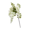 thumbnail image 2 of Guirnalda de glicinias artificiales de ramas largas | Flores artificiales de plástico realistas | Arreglo floral de techo para bodas | Accesorio de fotografía DIY, 2 of 6
