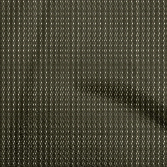 oneOone Viscose Chiffon Black Fabric Geometric Sewing Material Print Fabric By The Yard 42 Inch Wide