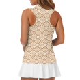 thumbnail image 5 of Whosucclay Geometry Women's Sleeveless Golf Shirts for Womens, Breathable With Collar Anti Fade Golf Sleeveless Top for Fitness Outdoor Athletic Tennis, 5 of 8