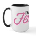 thumbnail image 2 of CafePress - Future Is Female Large Mug - 15 oz Ceramic Large White Novelty Mug, 2 of 4