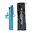 thumbnail image 2 of S SERENABLE ULTRALIGHT FOLDABLE LAMP POLE Portable Aluminum Alloy Lantern Stand Camping Tent Blue, 2 of 9