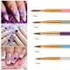 thumbnail image 4 of Juego de bolígrafos de pintura de uñas de doble punta con pincel acrílico para uñas de 5 piezas TFixol Bolígrafos para pintar uñas, 4 of 7