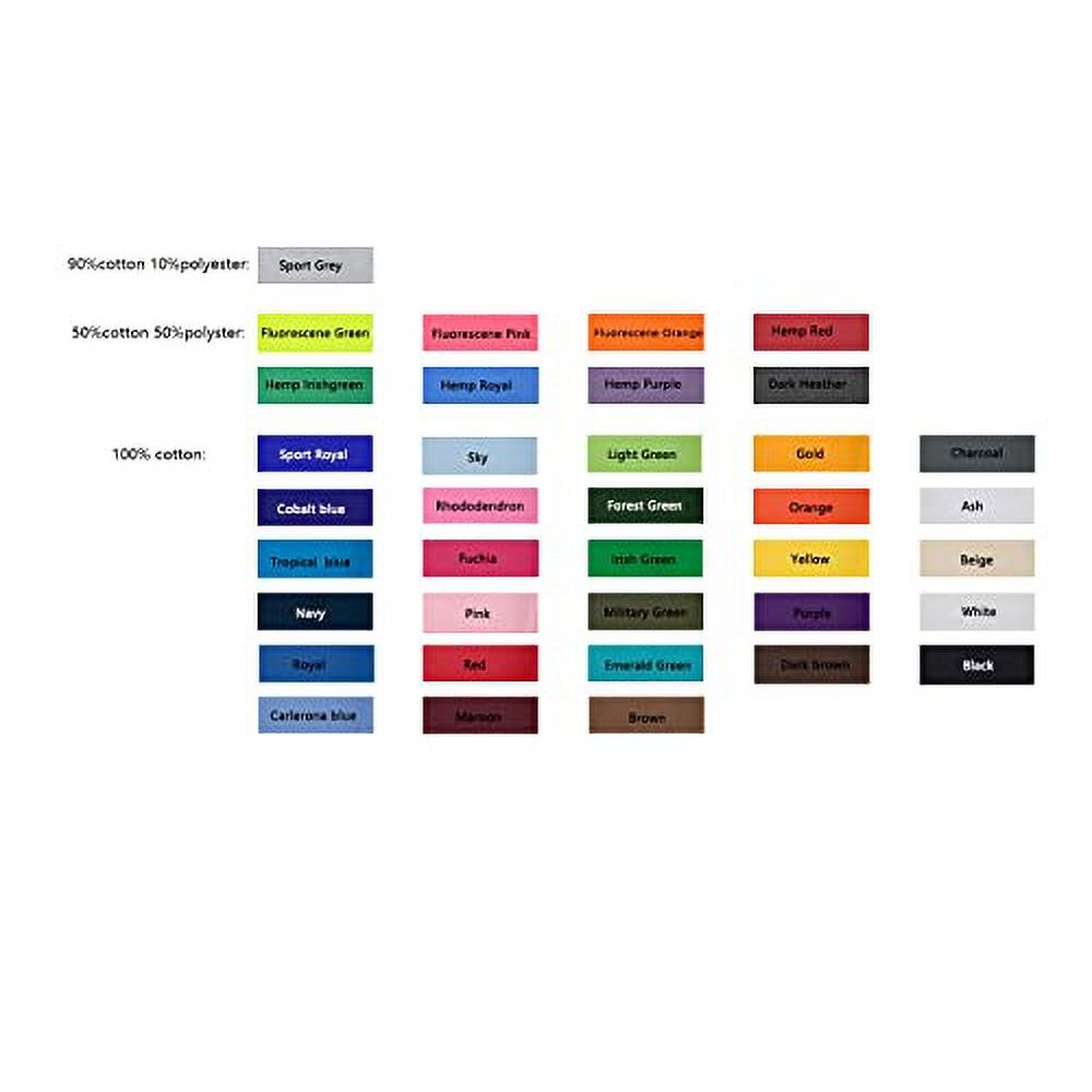 Custom Personalized T-Shirt | Add Your Text Black Cotton Tee X-Large Printed In USA - View #10
