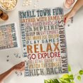 thumbnail image 3 of Lantern Press 1000 Piece Jigsaw Puzzle, Cedarburg, Wisconsin, Small Town Fun, Rustic Typography, 3 of 5
