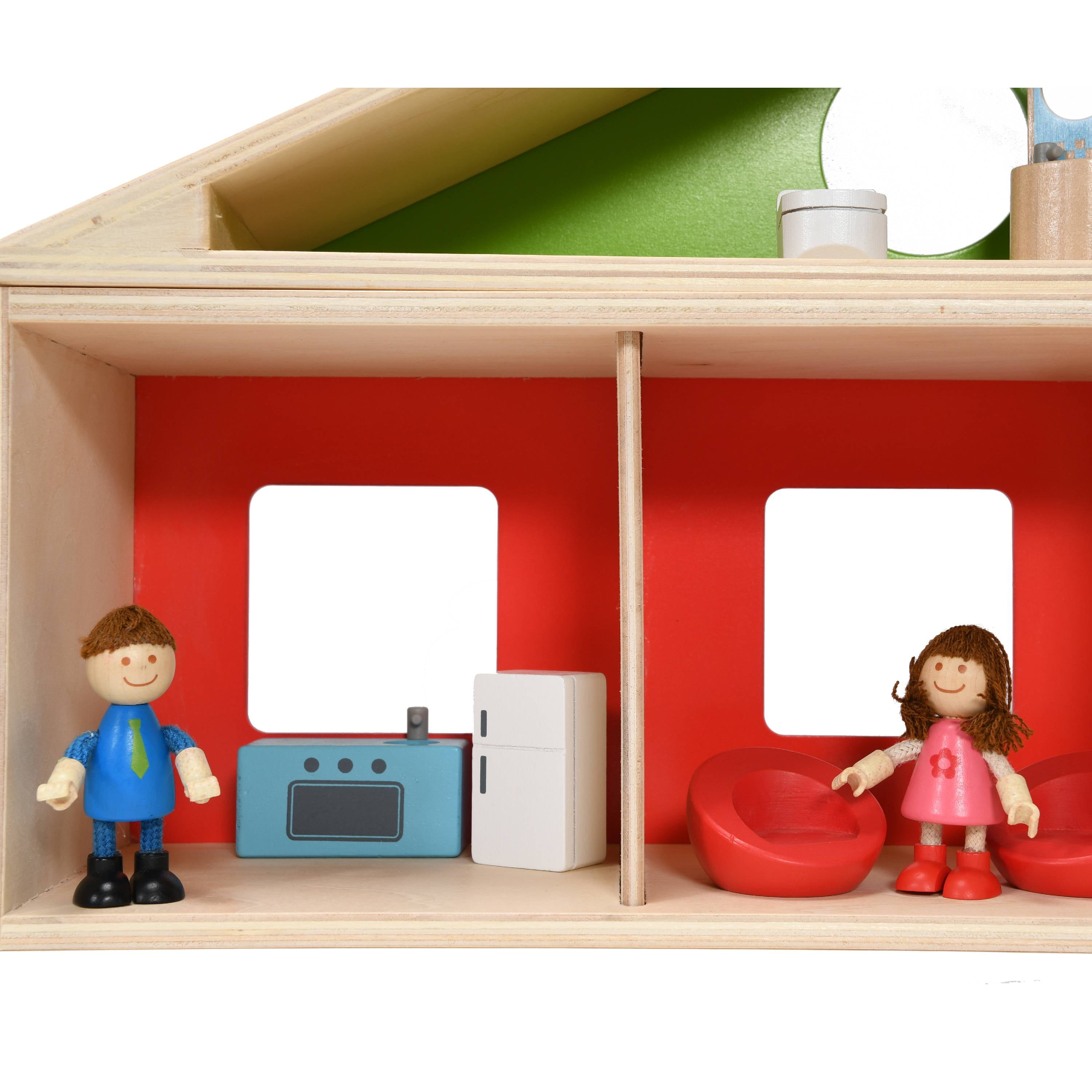 hape geometric dollhouse