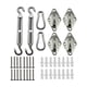 thumbnail image 1 of Kit De Accesorios Para Sombra, Juego De Accesorios Para Toldo Para Jardín, Patio, Senderismo, Hardware Sin Vela, 1 of 7