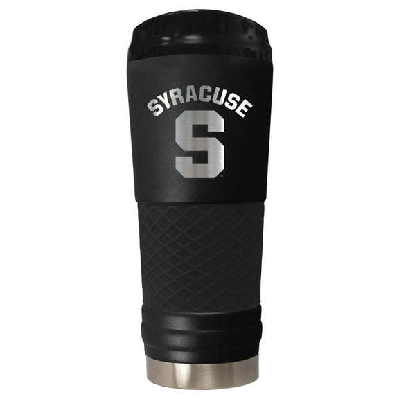 Black Syracuse Orange Stealth Matte 24oz Tumbler