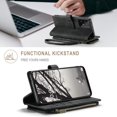 thumbnail image 3 of Compatible con la funda Billetera Samsung Galaxy A53 con Soporte para Tarjeta,Soporte Magnético con Cremallera, Correa de Cordón para Folio, Billetera con tapa para Galaxy A53 5G 6.5 Pulgadas, 3 of 6