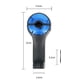 thumbnail image 5 of Nuevo soporte para teléfono con gancho para reposacabezas de coche 2 en 1, color azul, para coche, portátil, para asiento trasero, con clip de sujeción., 5 of 5