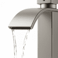 thumbnail image 2 of Single Handle Bathroom Faucet Lavatory Faucet Stainless Steel Single Hole-TP, Brushed Nickel On-Site, 2 of 11