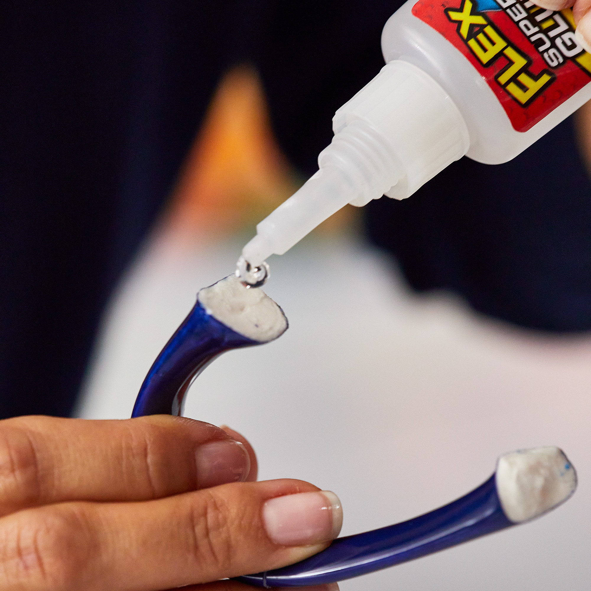 Flex Super Glue Gel Strong Precision Tip Glue for Smooth Bonds on Vertical and Uneven Surfaces, 20 Grams - image 3 of 7